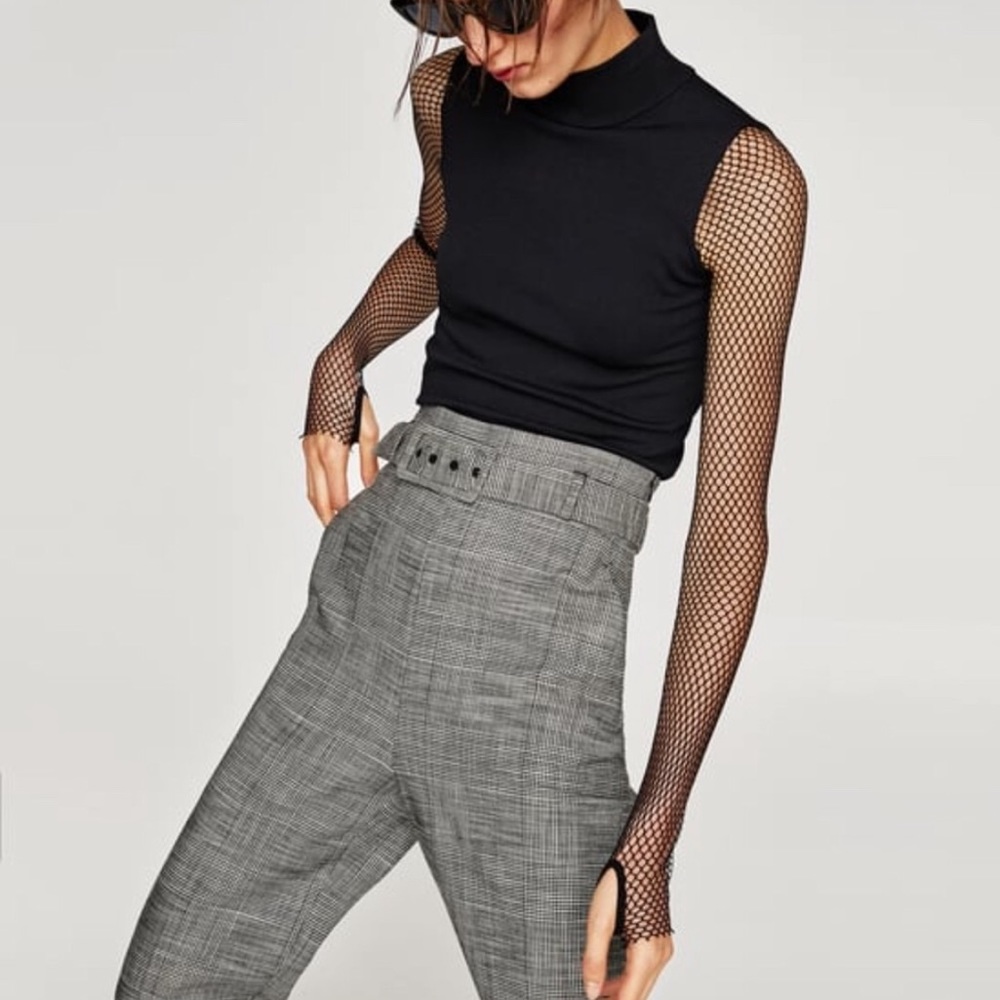 Zara Super High Waisted Trousers